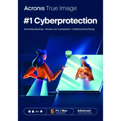 Acronis True Image Advanced 500 GB | 5 urządzeń | 1 rok