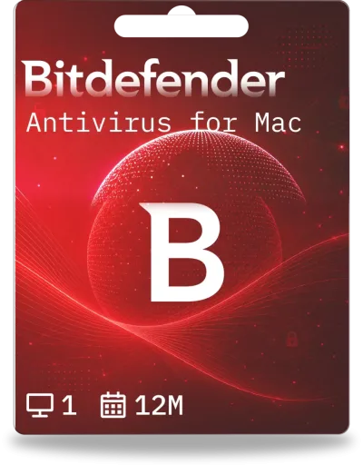 Bitdefender Antivirus dla komputerów Mac | 1 urządzenie | 1 rok