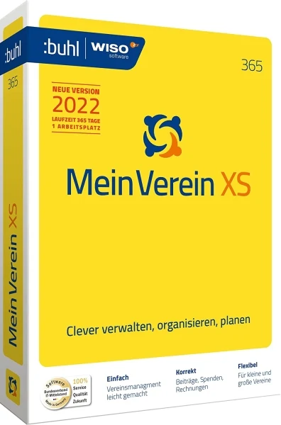 WISO MeinVerein XS 365 | 1 rok