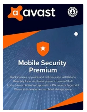 Avast Mobile Security Premium dla Androida | 1 urządzenie | 1 rok
