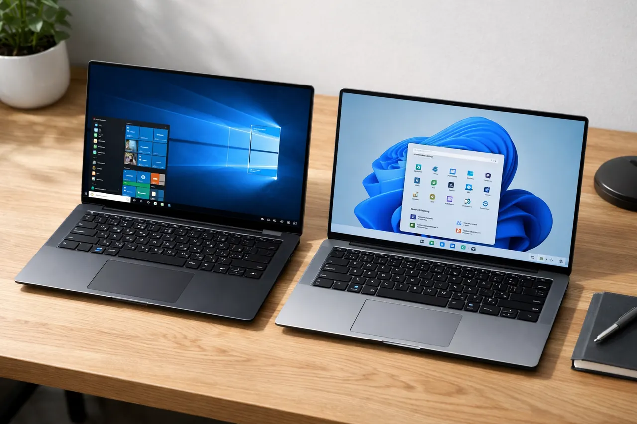 Porównanie systemu Windows 10 z systemem Windows 11